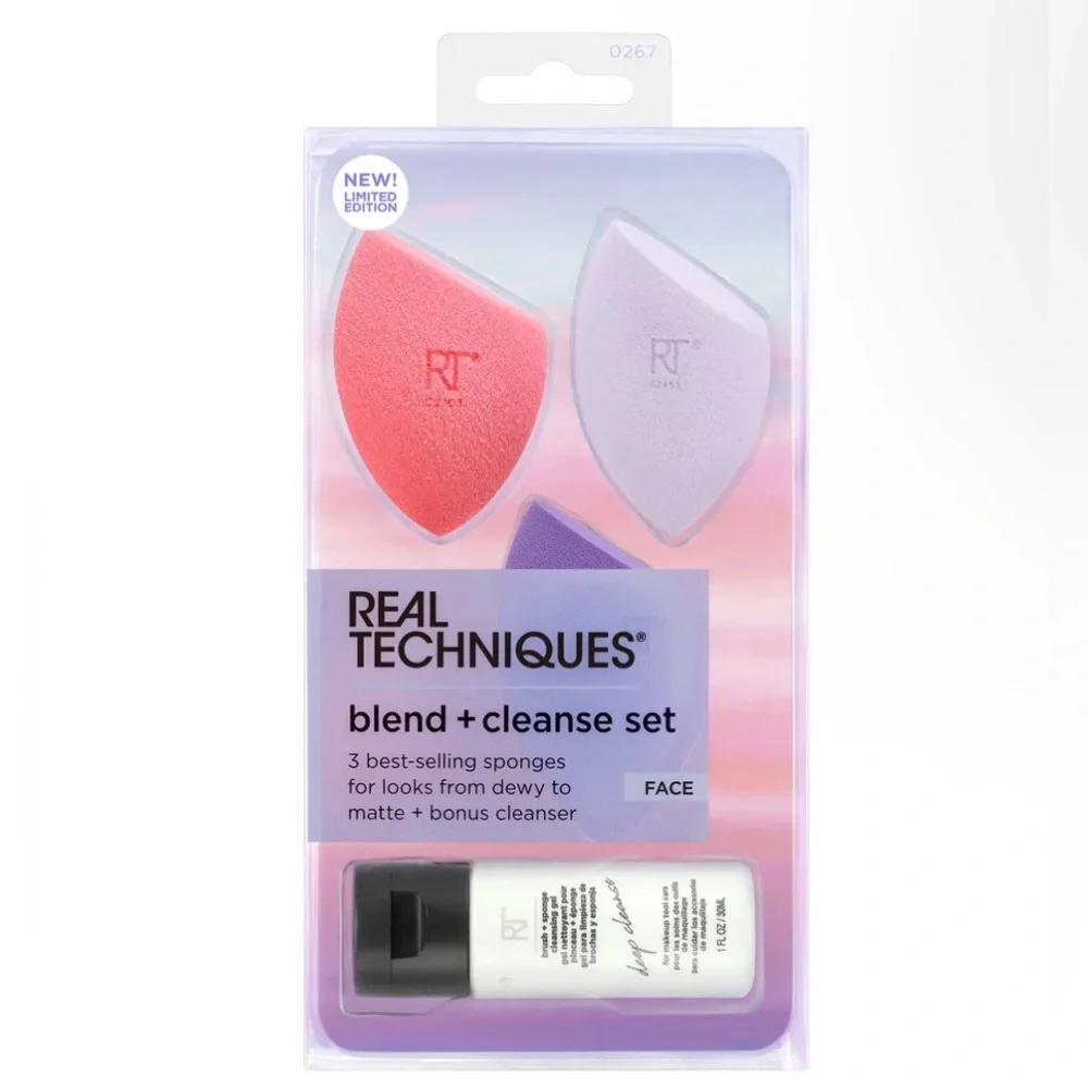 Real Techniques Pink and Purple Makeup Brushes & Tools‎